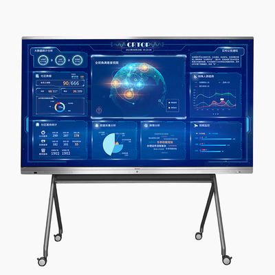 75&quot; панель дистанционного управления экрана дисплея LCD касания 4K HD умная